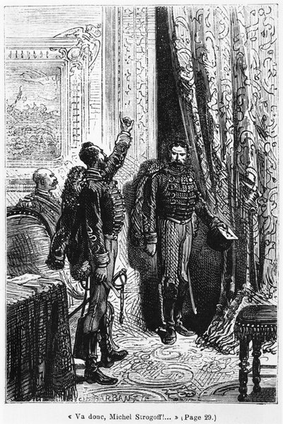 Go then, Michael Strogoff, illustration from 